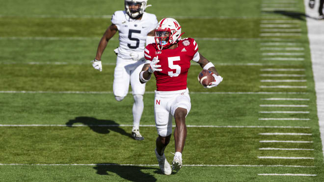 Nebraska cornerback Cam Taylor-Britt will return in 2021. 