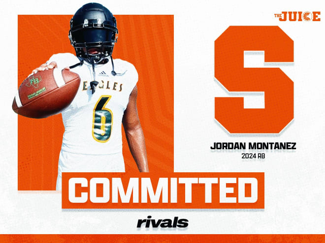 Jordan Montanez is committed to the Orange