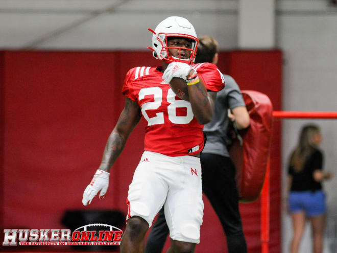 His 2020 season was derailed from the start, but Sevion Morrison is back on track in Nebraska's running back competition.