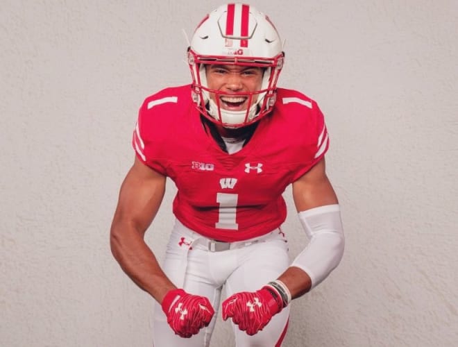 Three-star safety Austin Brown committed to Wisconsin on Sunday. 