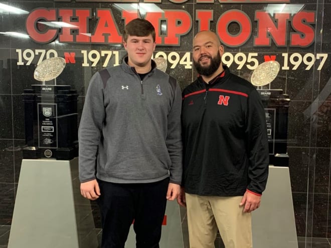 2023 Nebraska commit OL Sam Sledge