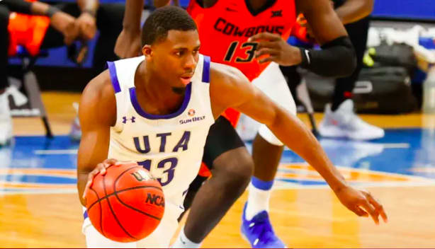 Shahada Wells averaged 16.8 points per game and shot 42% from the floor this past season, his first at UT-Arlington