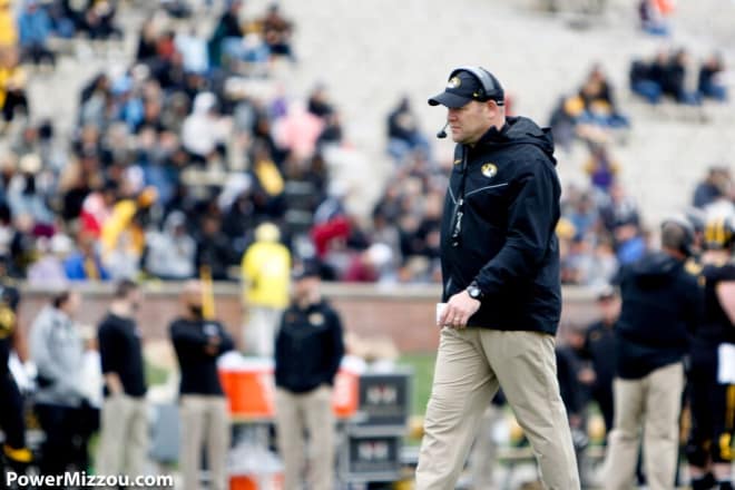 Missouri coach Barry Odom got his wish that the team's Black and Gold game would be largely uneventful.