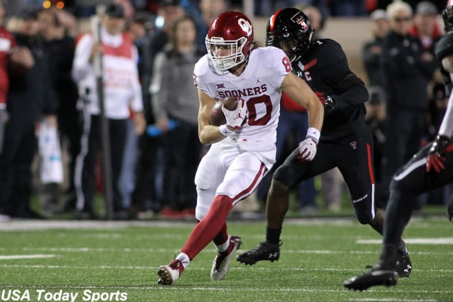 Grant Calcaterra - 2019 - Football - University of Oklahoma