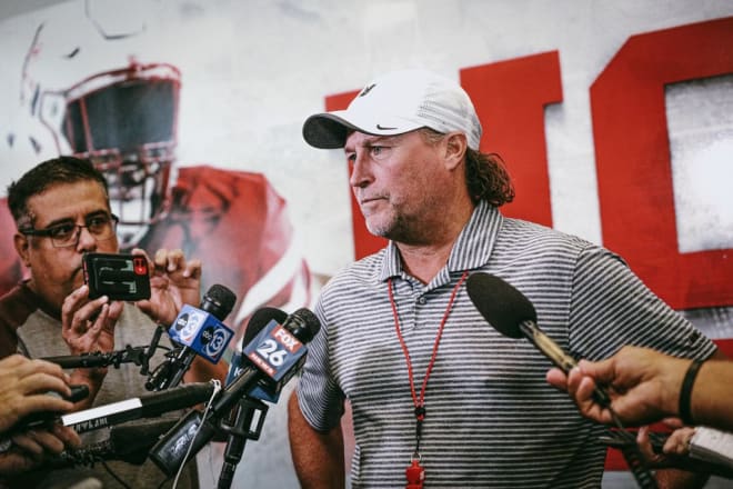 Houston head coach Dana Holgorsen led his Cougars to victory over the Baylor Bears