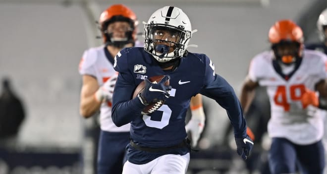 Penn State football receiver Jahan Dotson hopes the STATEment plan delivers results.
