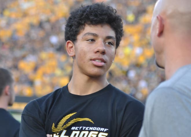 Four star point guard D.J. Carton talks Iowa and relationship with two future Hawkeyes.