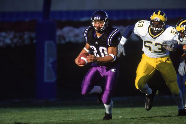 Damien Anderson runs the ball against Michigan in 2000.