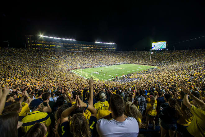 Michigan Stadium averaged the most fans per game in the entire country in 2017.