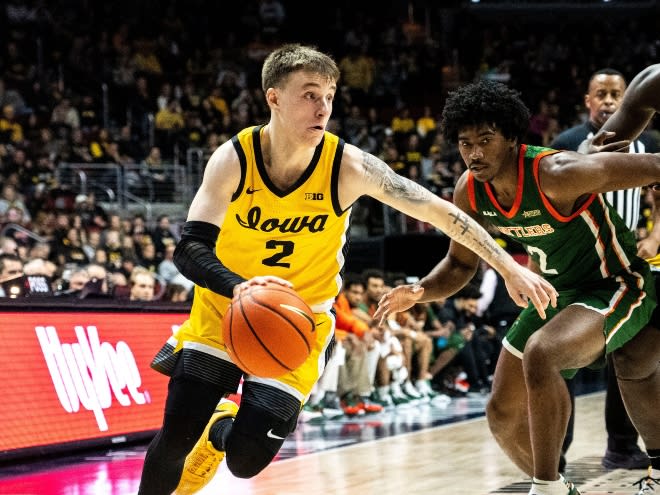 Iowa true freshman point guard Brock Harding hasn't let his youth determine his leadership role this season with the Hawkeyes. 