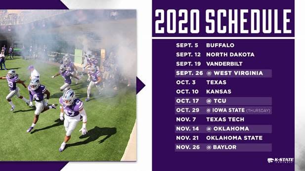 Kansas State Wildcats football schedule