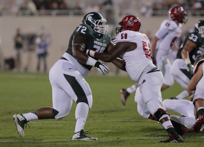 Evans was named to the Big Ten All-Freshman Team by BTN.com and ESPN.com in 2015 at Michigan State