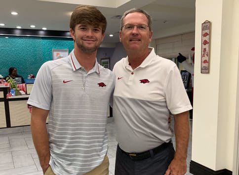 Peyton Stovall is Arkansas' top signee in the 2021 class.