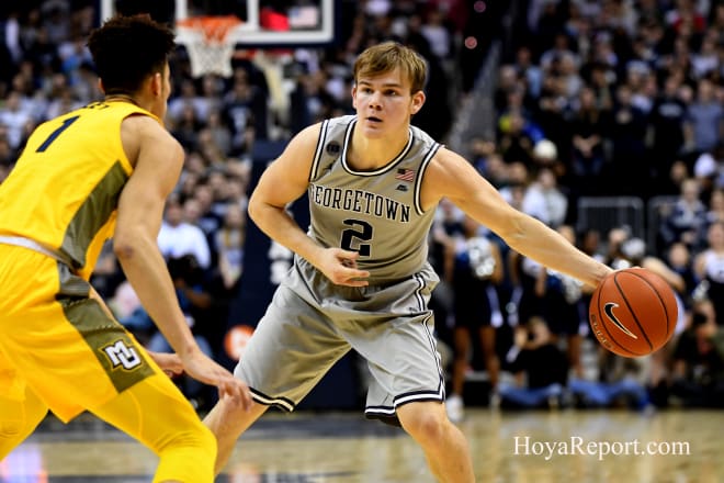 Georgetown transfer Mac McClung.