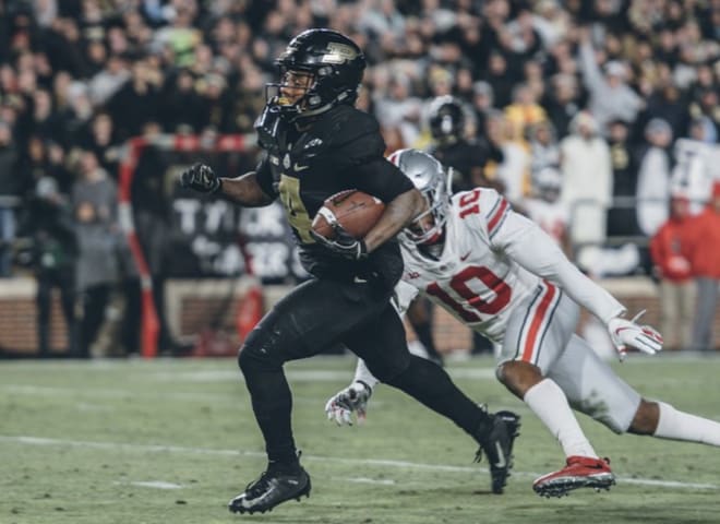 Rondale Moore's stunning fourth-quarter TD capped off Purdue's historic blowout of No. 2 Ohio State.