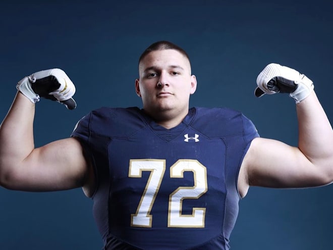 Notre Dame offered 2023 class offensive lineman Sam Pendleton on March 16. 