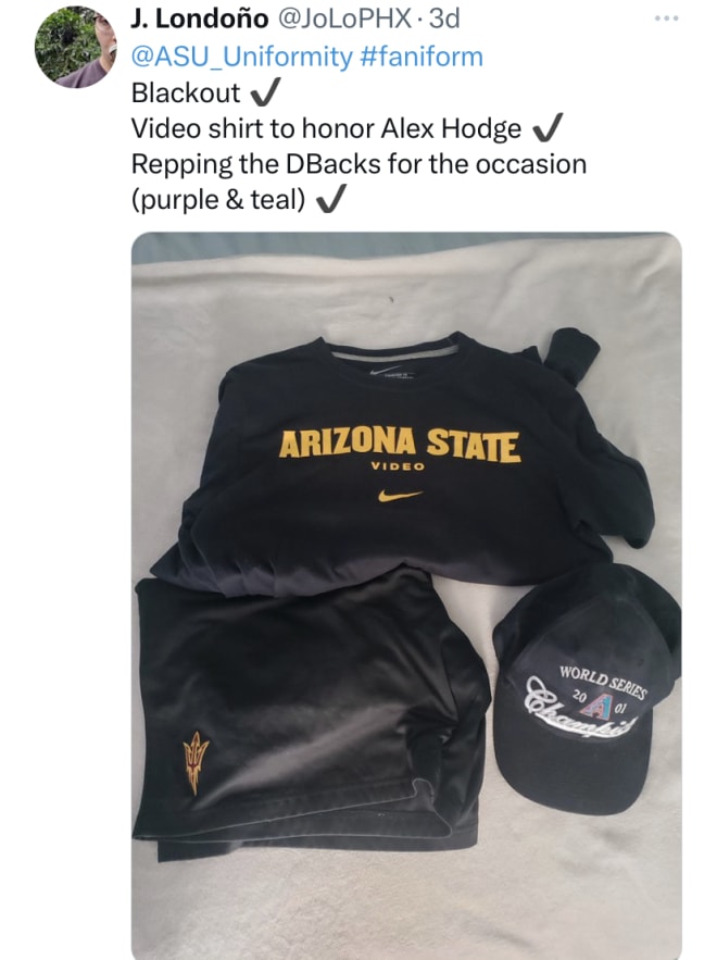 ASU asks fans to not paint faces before 'blackout' game