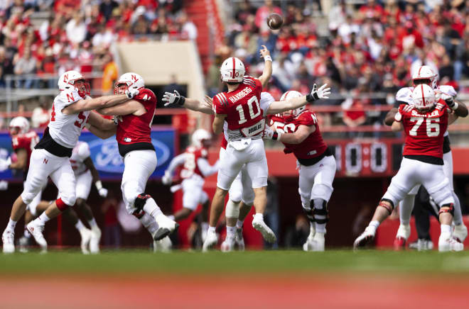 Nebraska's offensive line was an incomplete picture this spring, leaving plenty of questions left to answer.