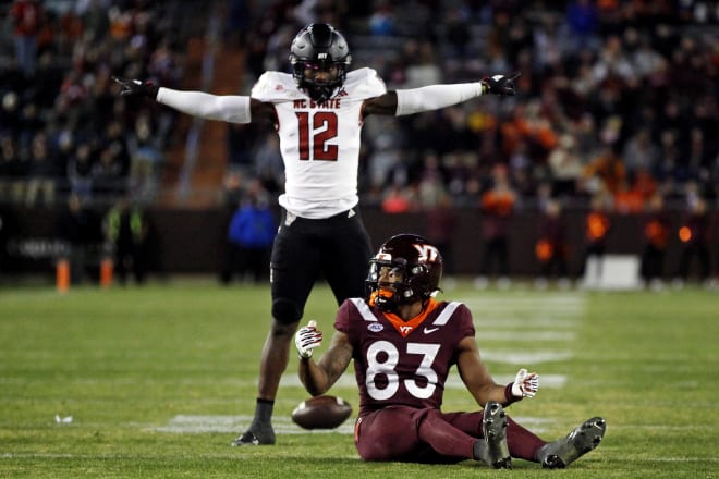 NC State junior safety Devan Boykin and the Wolfpack defense shut down the Virginia Tech offense in the first half Saturday.