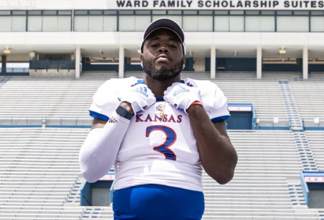 D.J. Jones has heard a lot about the football program, but got to see the academic side of KU