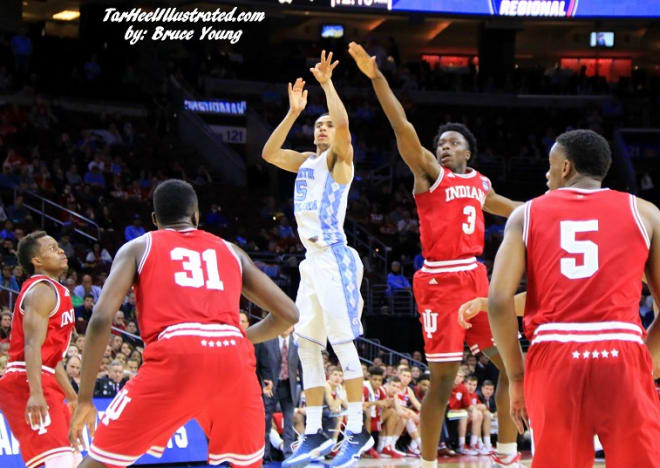 If Marcus Paige and 3-pointers are contagious again for the Tar Heels on Sunday, the Irish are in trouble.