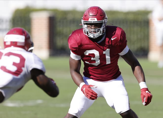 Alabama Crimson Tide outside linebacker Will Anderson Jr. Photo | Alabama Athletics 