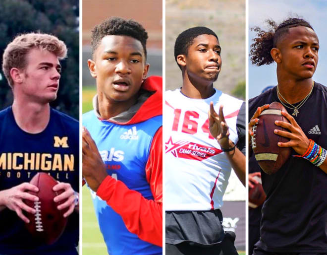 Looking back at Michigan 2025 Quarterbacks as Recruits Maize&BlueReview Michigan Wolverines