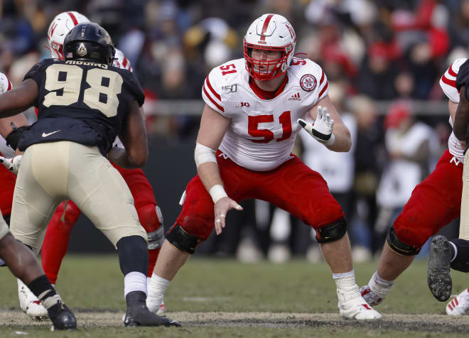 Nebraska center Cam Jurgens