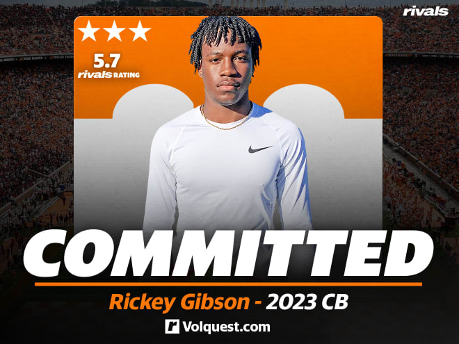 Rickey Gibson commits to the Tennessee Volunteers