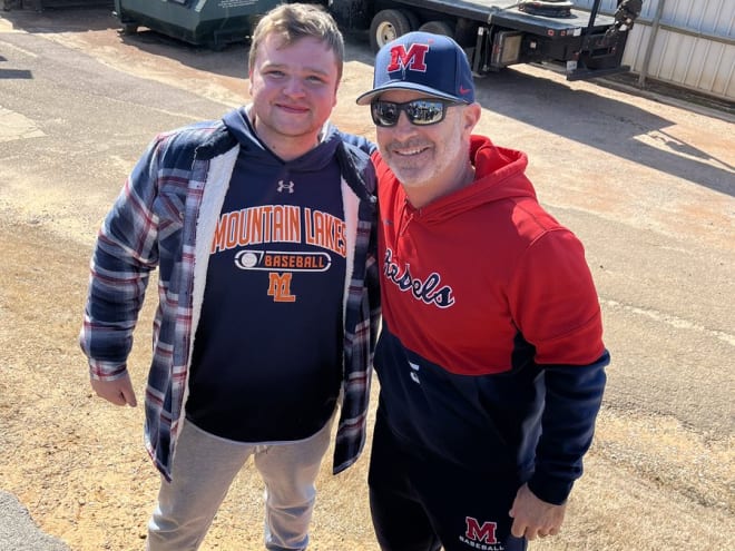 Jayson Kern with Mike Bianco 