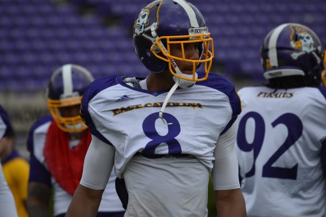 ECU senior safety Bobby Fulp continues to make strides this season both on and off the field.