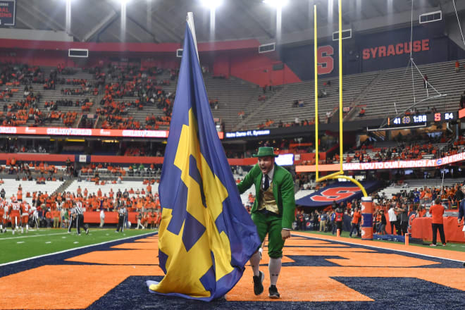 Notre Dame avenged a 2003 loss to Syracuse in the JMA Wireless Dome with a win Saturday.