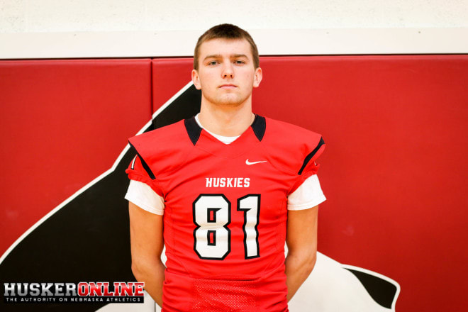Nebraska tight end Austin Allen is up to four scholarship offers.