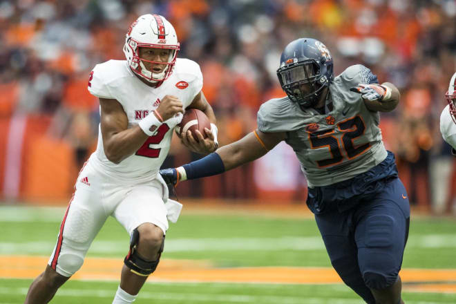 He may be at Baylor for one season. However, NC State QB Jalan McClendon could  make an impact with the Bears.