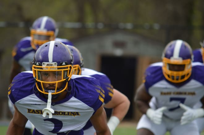 Veteran Pirate free safety Trevon Simmons looks to have a solid senior season at East Carolina.