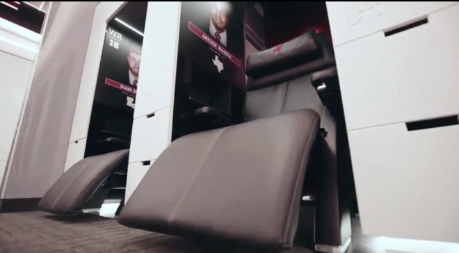Alabama's social media team released an early look at the new locker rooms. | University of Alabama