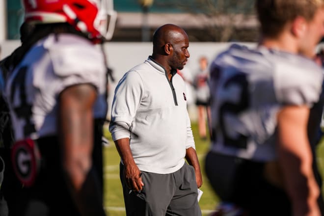 Kirby Smart loves the enthusiasm Travaris Robinson (above) and Donte Williams have brought.