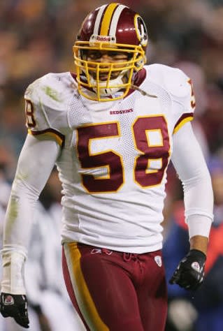 Pierce was an undrafted free agent who went on to playing several years with the Washington Redskins (WTOP.com photo)