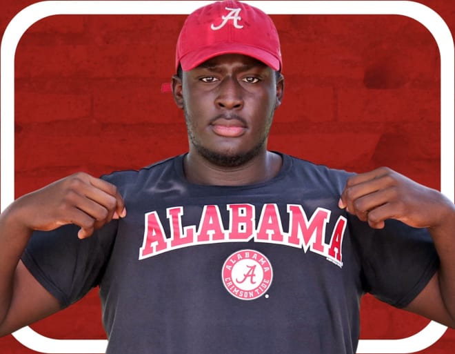 Four-star offensive line recruit Terrence Ferguson committed to Alabama last weekend.