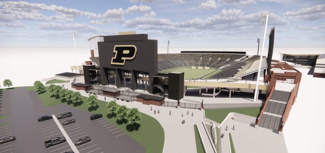 Purdue's Ross-Ade Stadium rendering