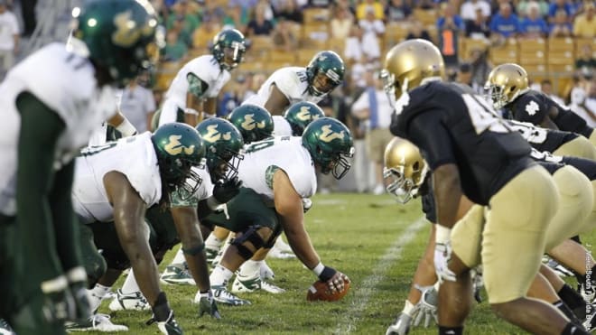 Notre Dame versus South Florida in 2011