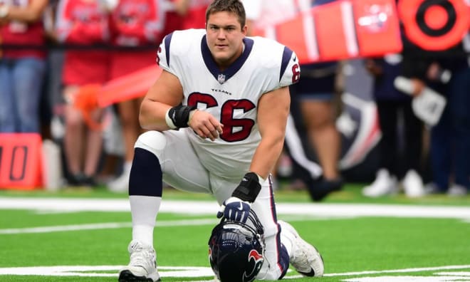 Nick Martin of the Houston Texans is now the second-highest-paid center in the NFL.