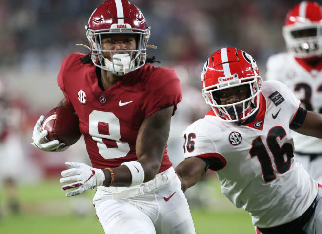 Alabama Crimson Tide receiver John Metchie III. Photo | USA Today