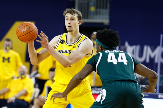 Former Michigan Wolverines basketball wing Franz Wagner ranked third in the country with a defensive box plus/minus rating of 6.1 last season.