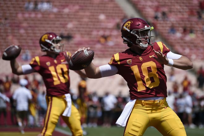 There might not be a true QB battle in August, but the position remains among the most compelling storylines for the Trojans in 2019.