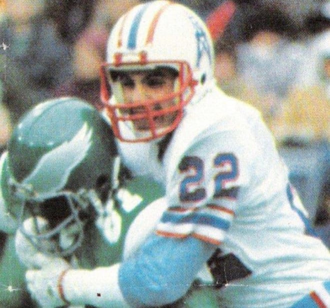 Bill Kay enjoyed a four-year run in the NFL after being a sixth-round selection of the Oilers in 1981.