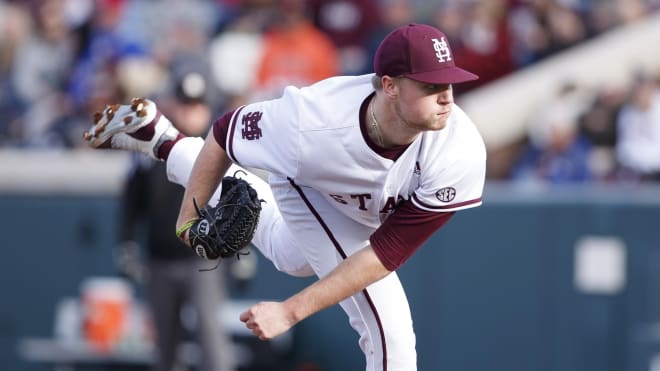 Christian MacLeod is Mississippi State's ace.