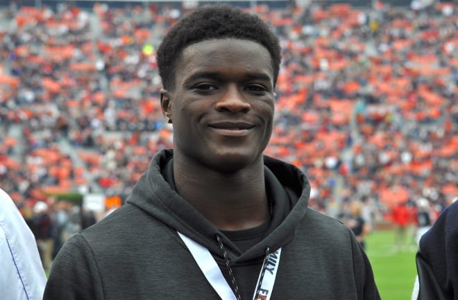 Roger McCreary visited Auburn for the Georgia game and received an offer three weeks later.
