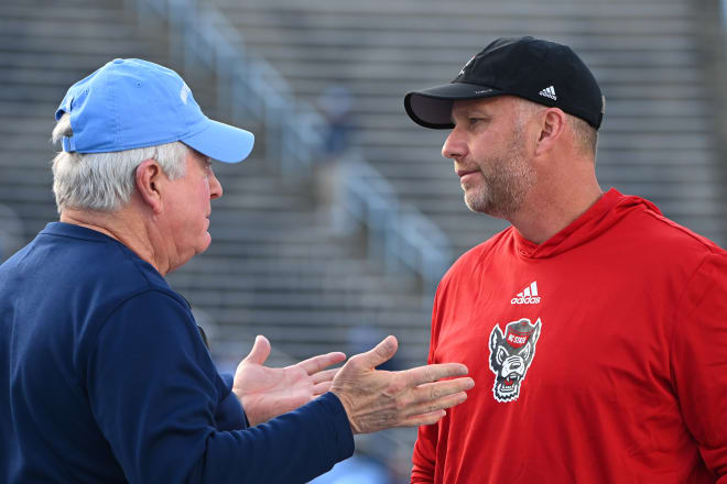 Mack Brown and Dave Doeren