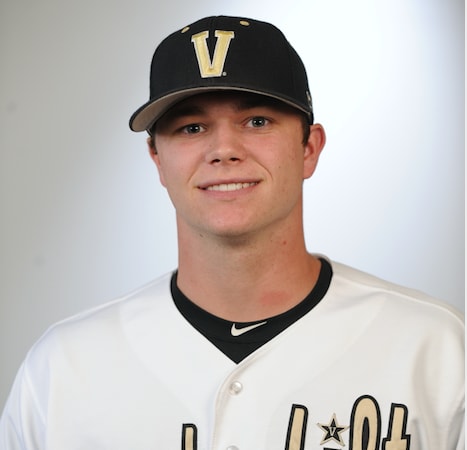 Pitcher Sonny Gray was one of the best in Vanderbilt baseball history